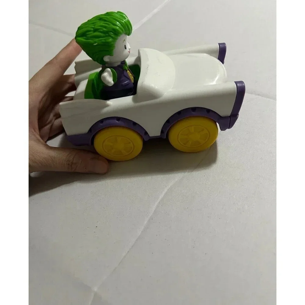 Fisher Price Little People DC Super Friends Joker Figure and Car